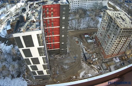 ЖК «Притяжение» – Ход строительства, март 2025
