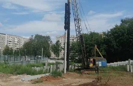 ЖК «Притяжение» – Ход строительства, июль 2023