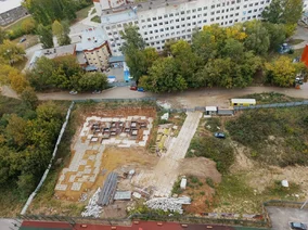 Ход строительства, август 2023