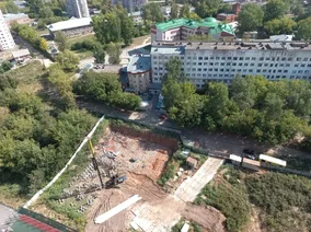 Ход строительства, август 2023