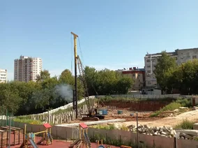 Ход строительства, август 2023