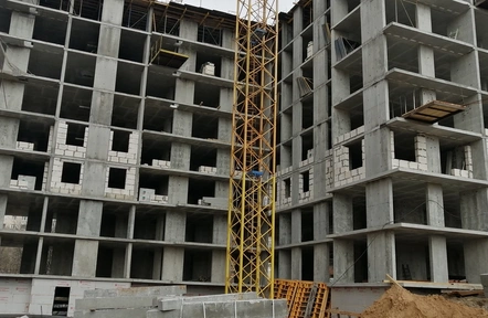 ЖК «Притяжение» – Ход строительства, апрель 2024